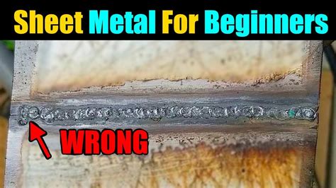 can you weld sheet metal with flux core|flux core welding basics.